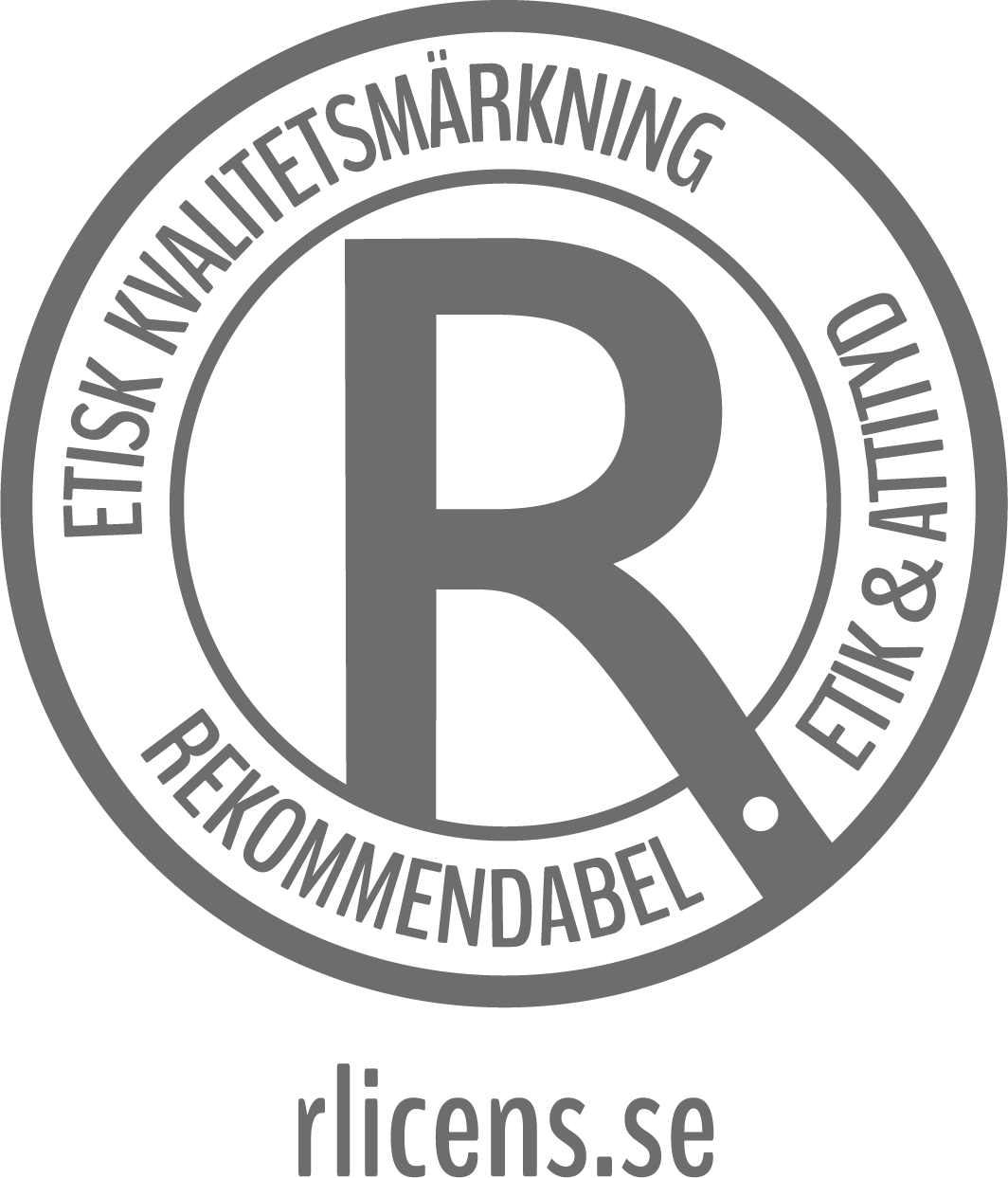 R-licens, etisk kvalitetsmärkning